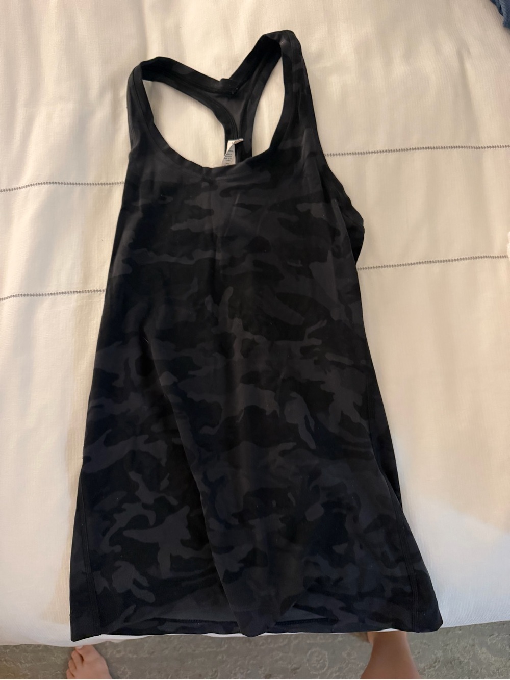 lululemon Black/Camo Racerback Tank Top 4